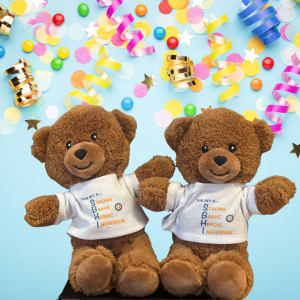 Strong Brave Heroic Individual Teddy Bear